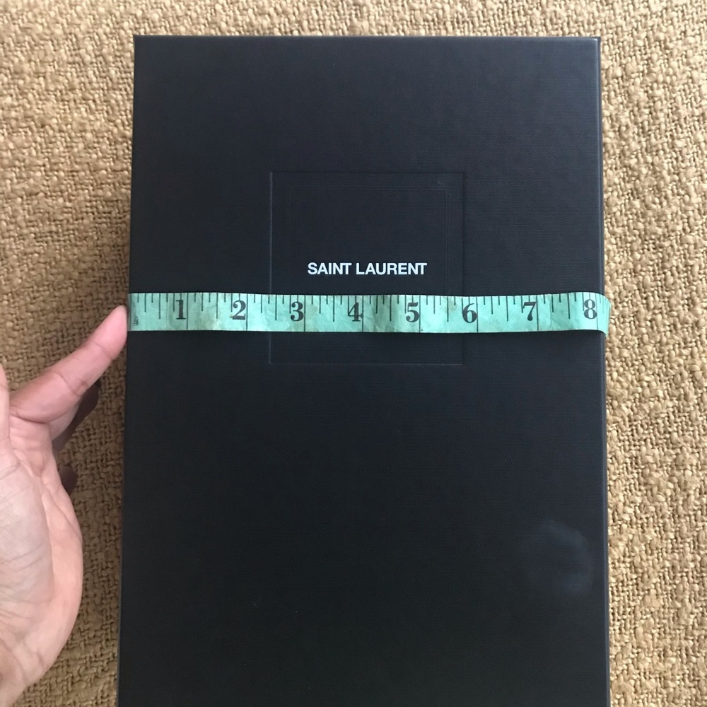 Shoe box - Beautiful and very sturdy Saint Laurent shoe box; excellent condition